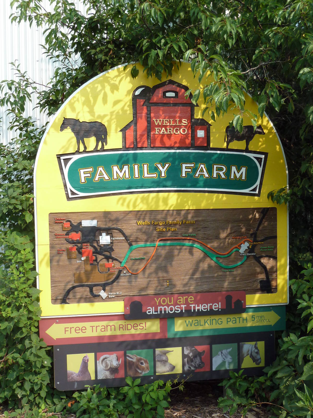 Family Farm Sign