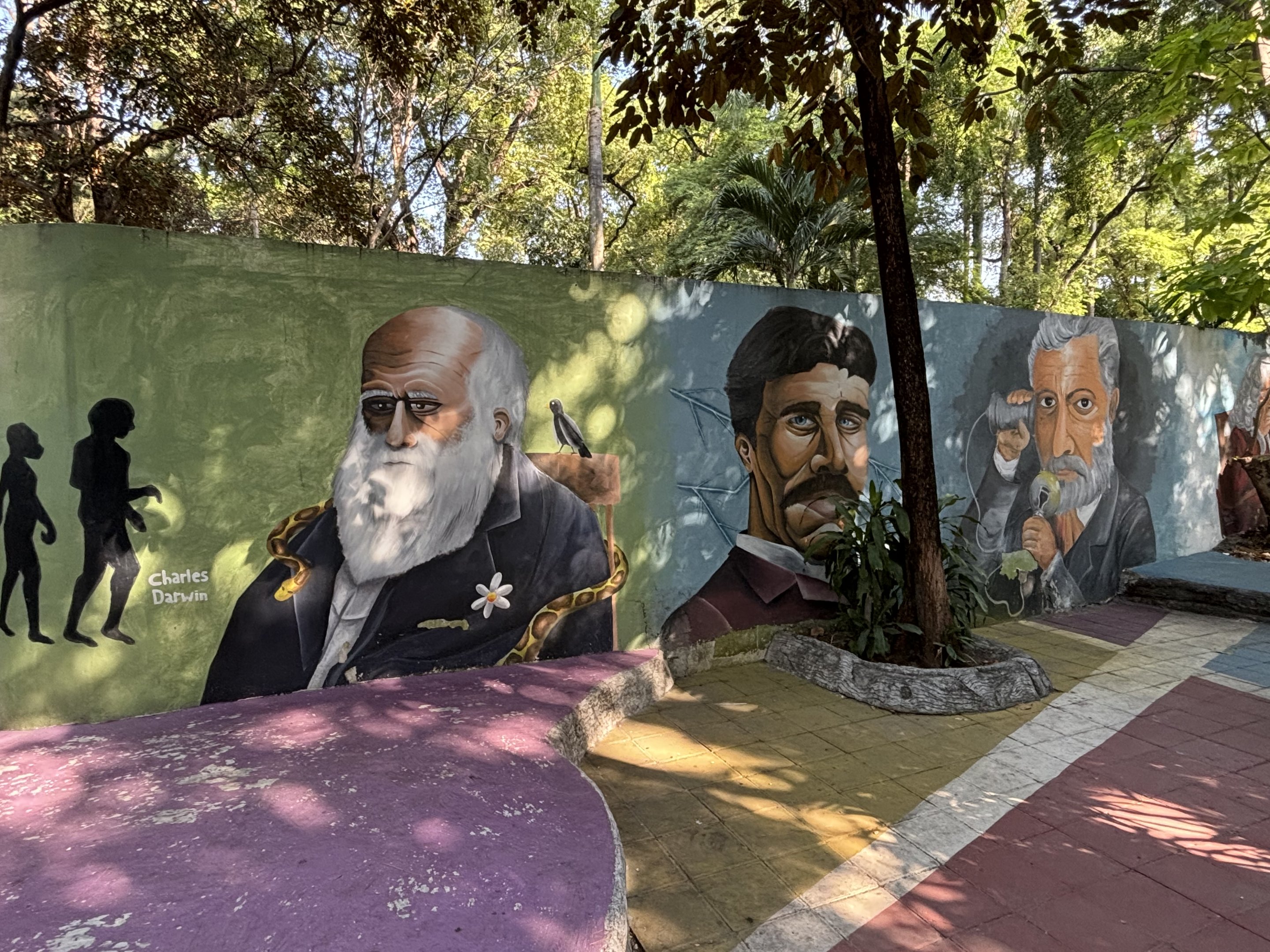 Famous Men Mural
