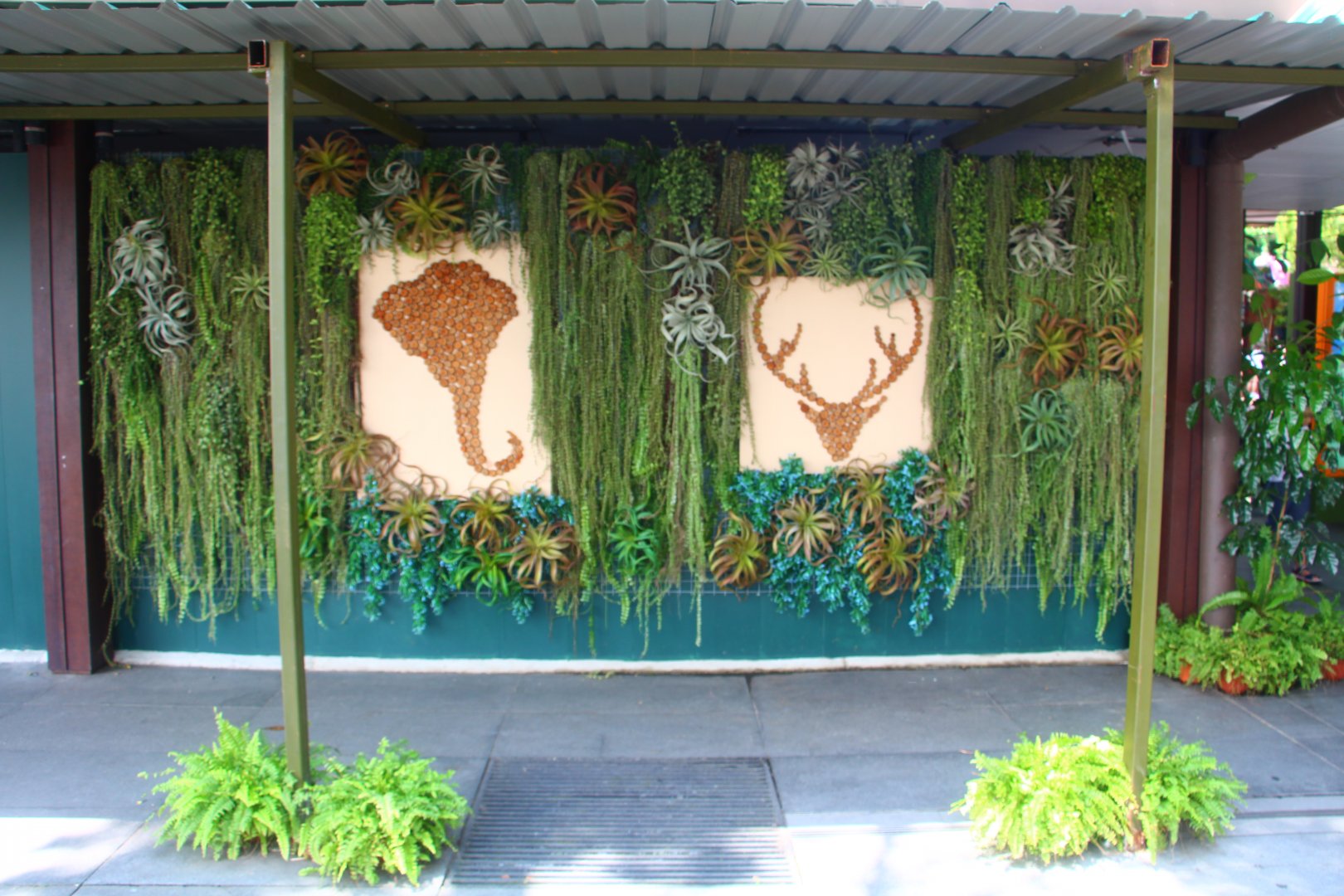 Fancy construction hoarding