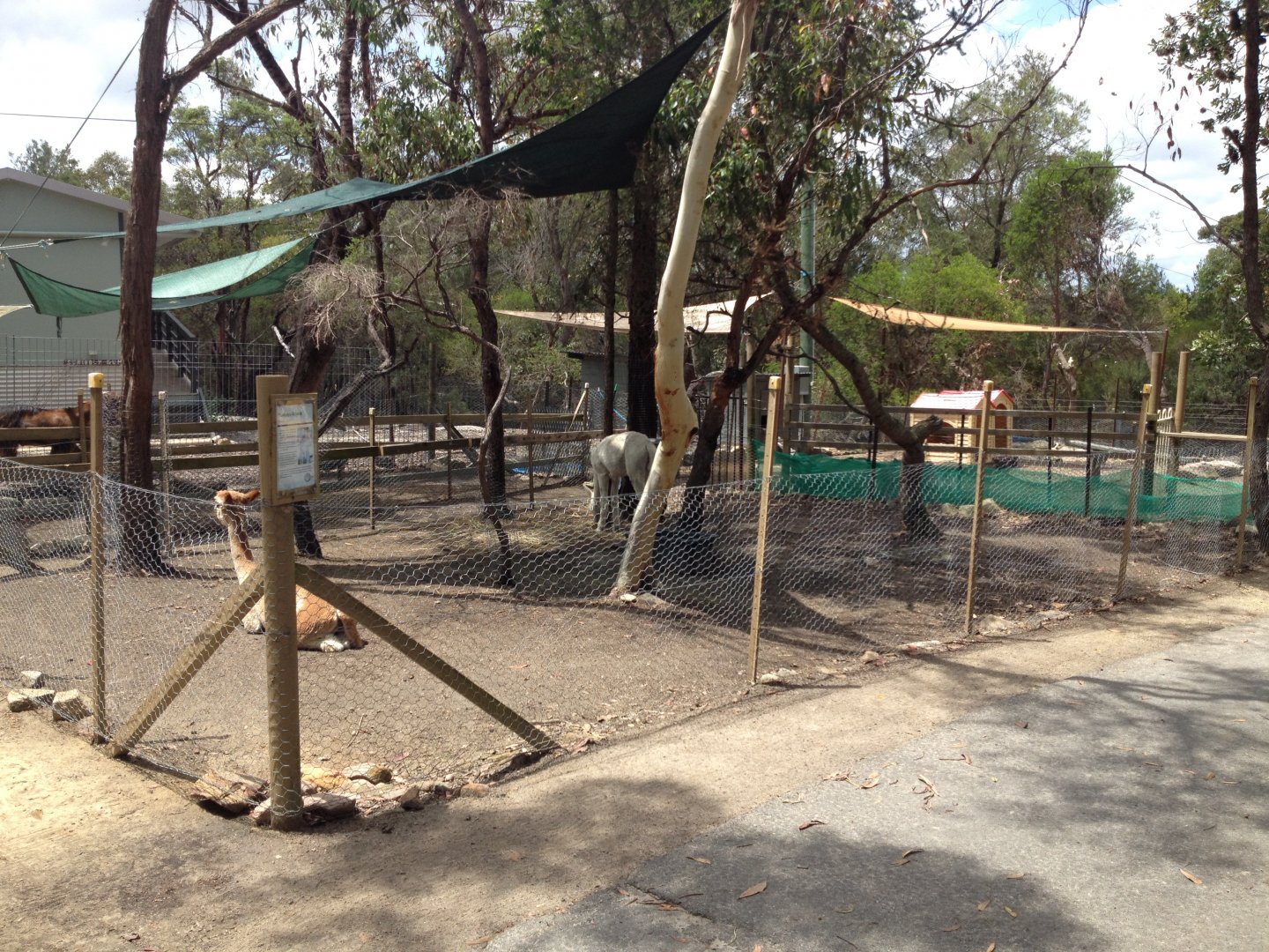 Farm animal enclosures