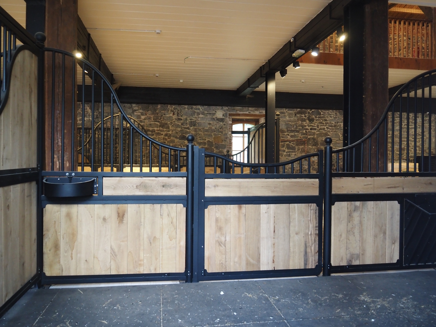 Farm animal stables in former main gift shop, 2024-09-17