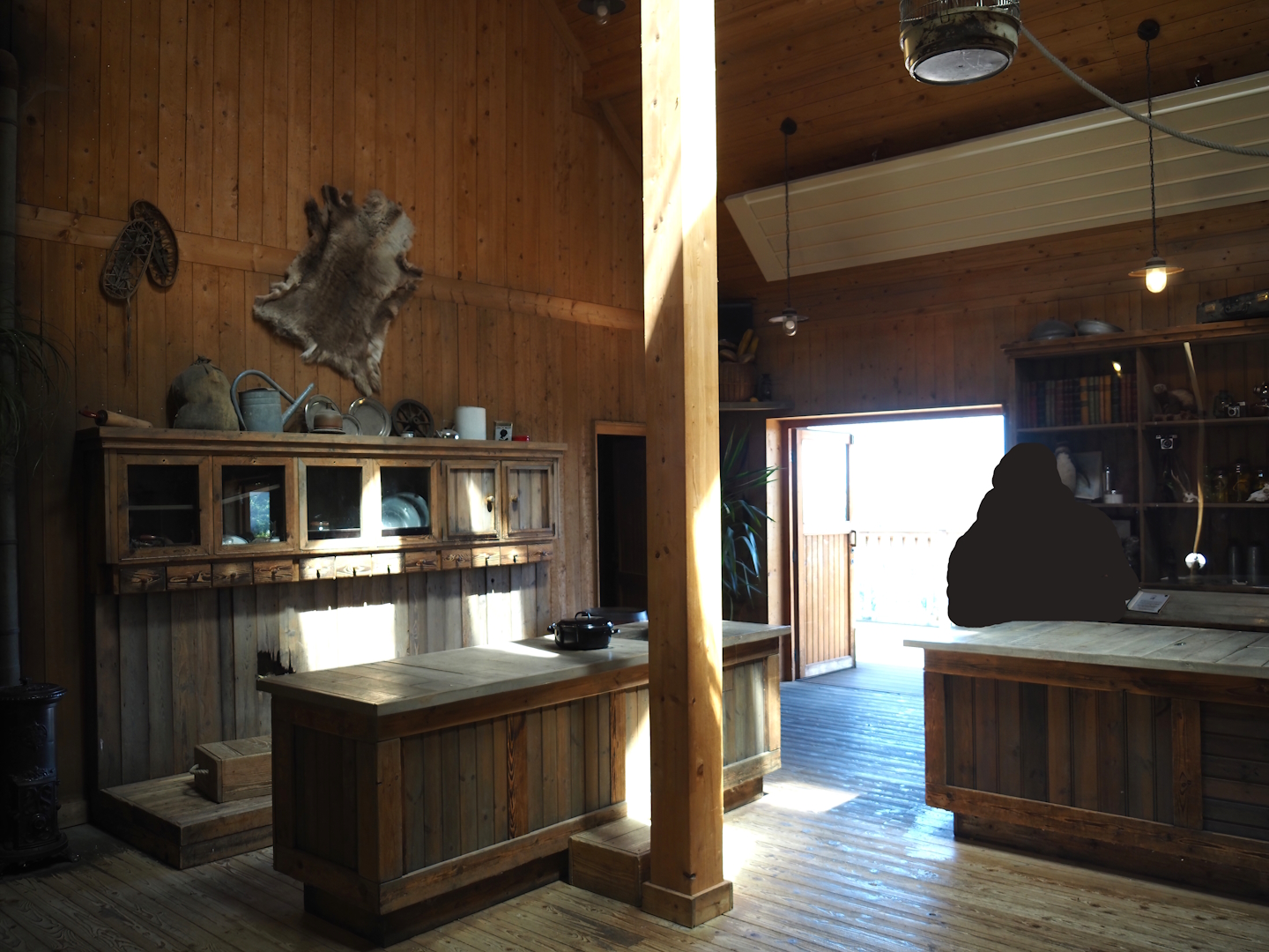 Farm area - Exhibition area in barn, 2024-06-08