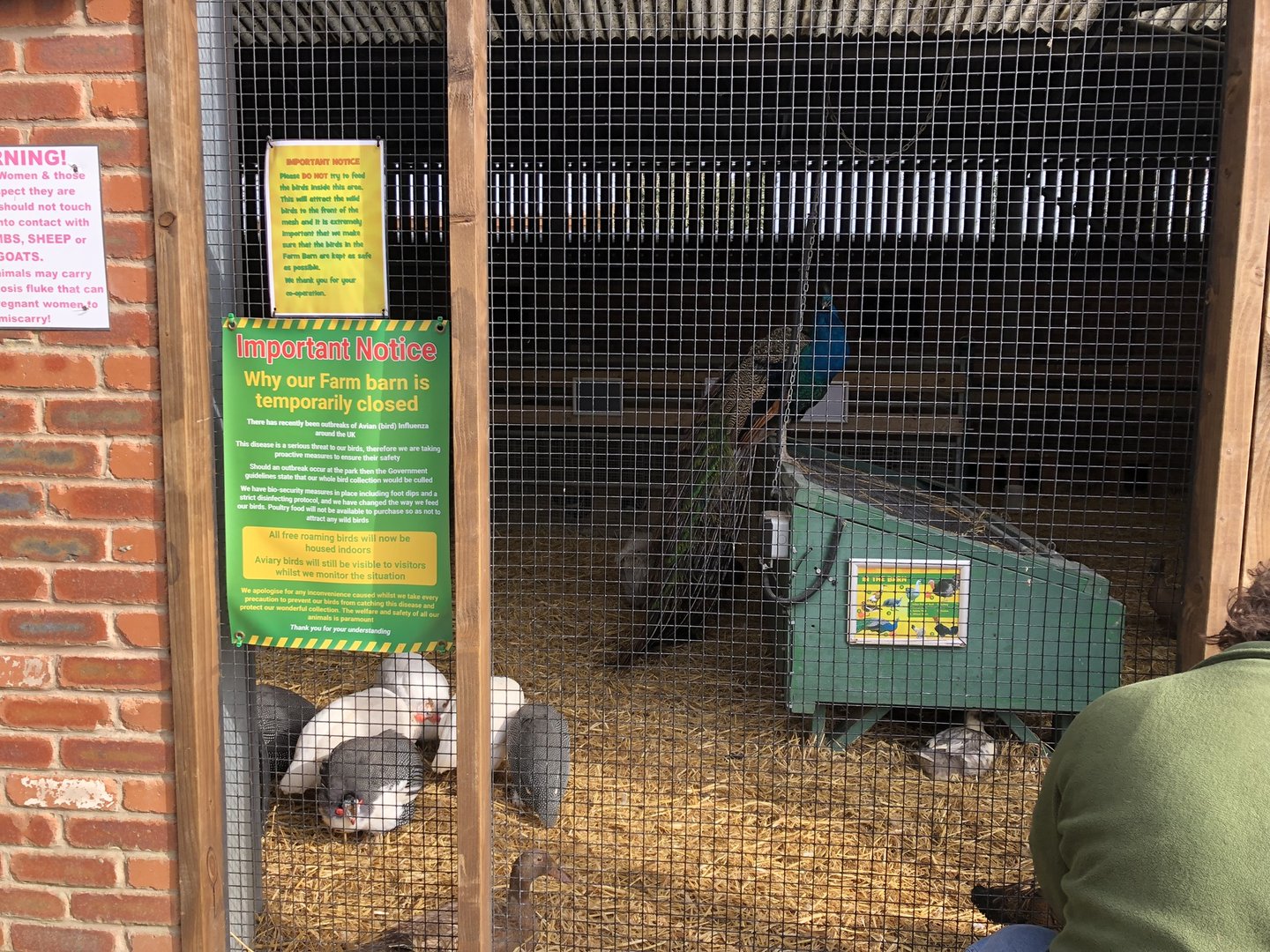 Farm Barn Signage at Tropical Butterfly House (March 2023)