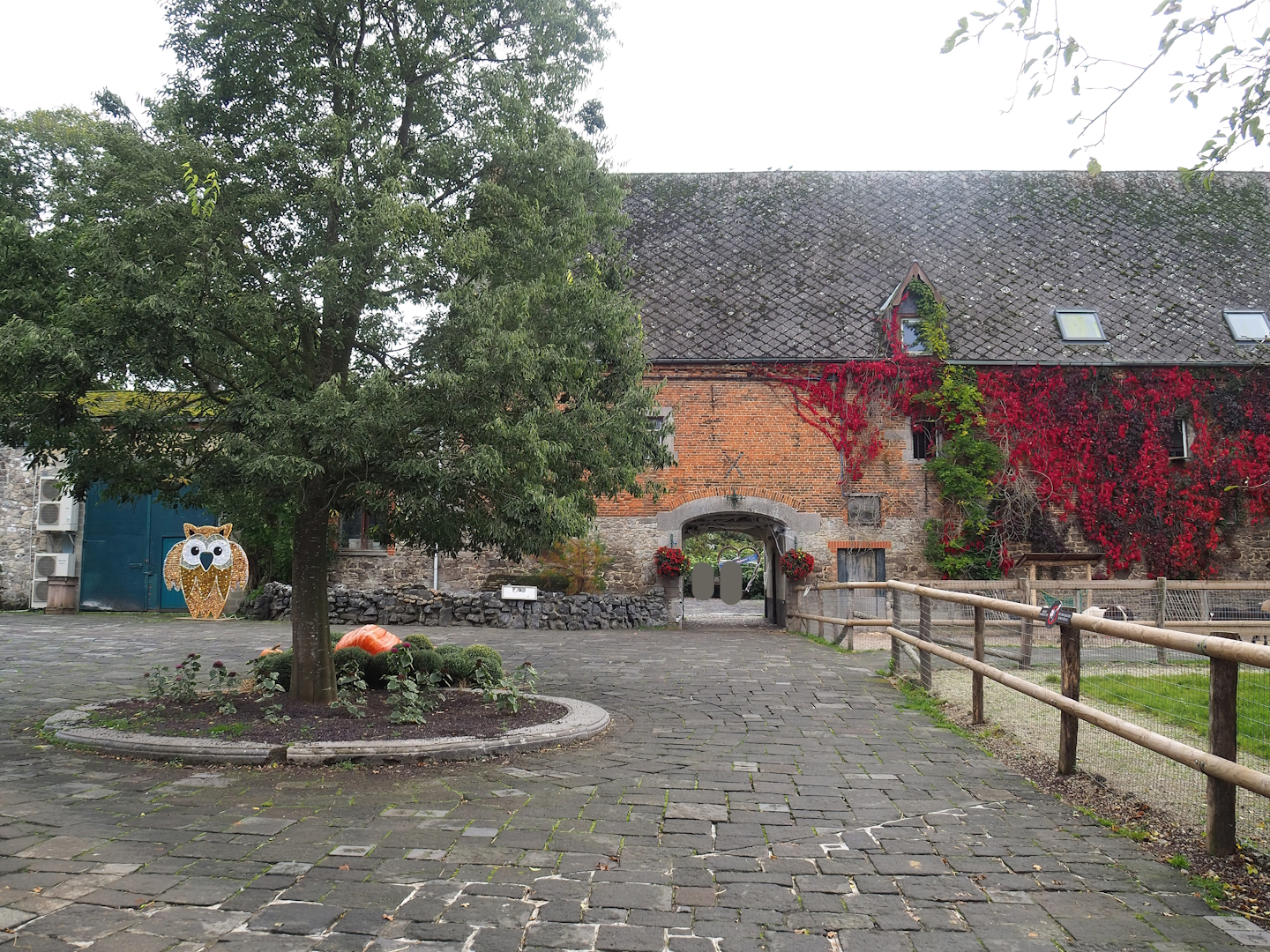 Farm building with Guinea pig and Miniature horse paddocks, 2023-10-13