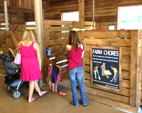 Farm Chores play area