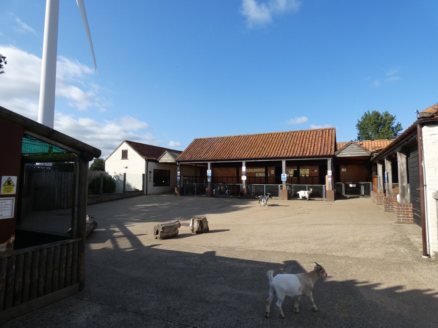 Farmyard area