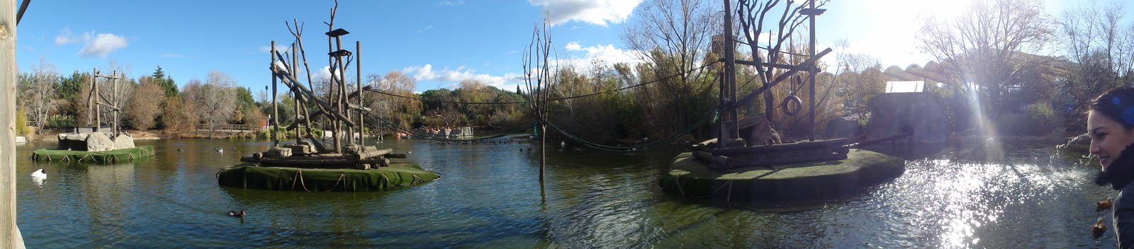 Faunia Christmas 2016: Main lake panoramic