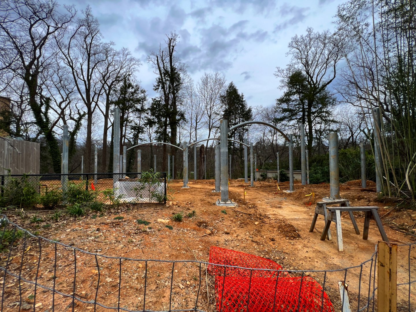 Feline Exhibit Under Construction