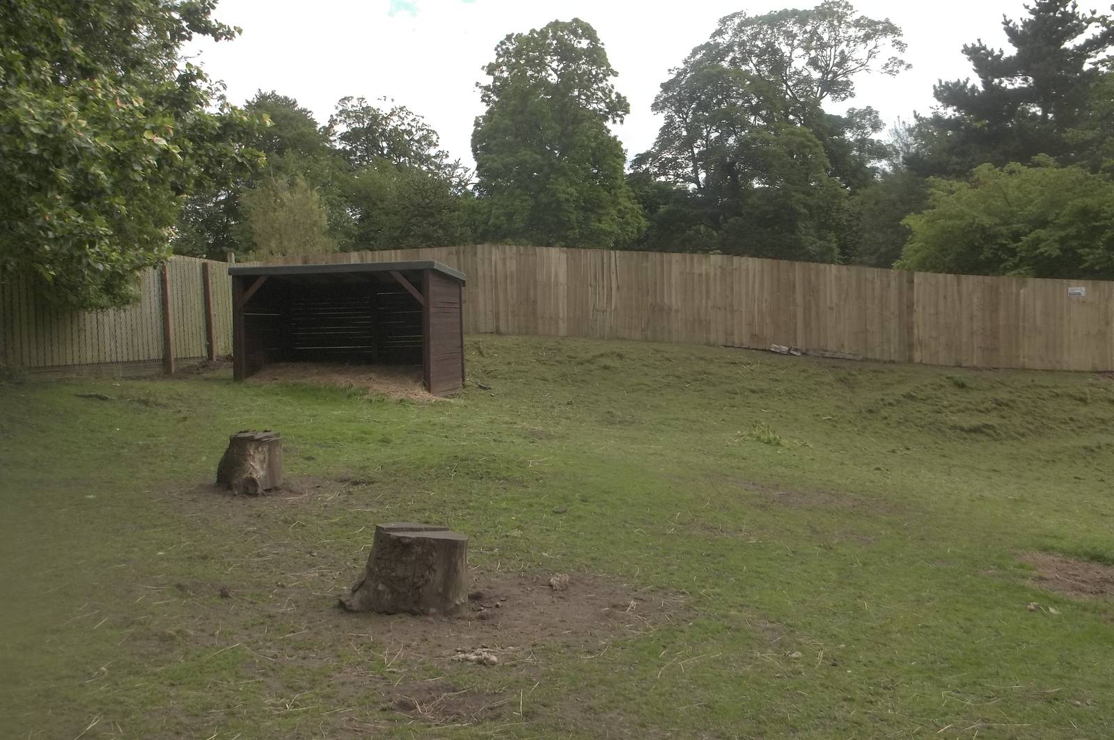 Fence completed, 1st July 2016