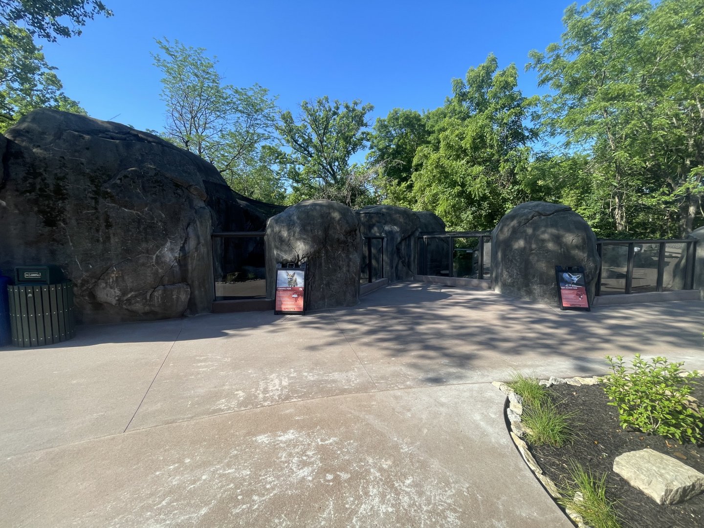 Fennec and Bat-eared Fox Exhibits - Kopje Renovation