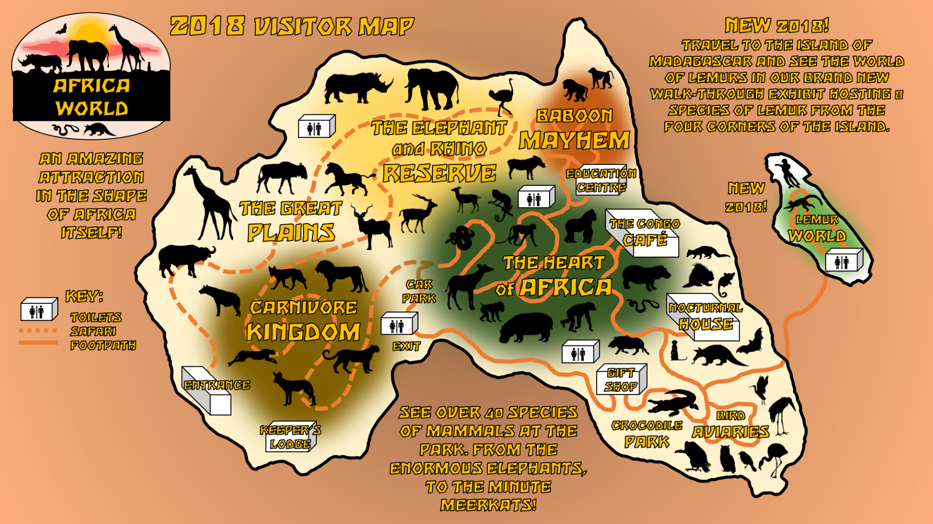 Fictional Zoo: Africa World