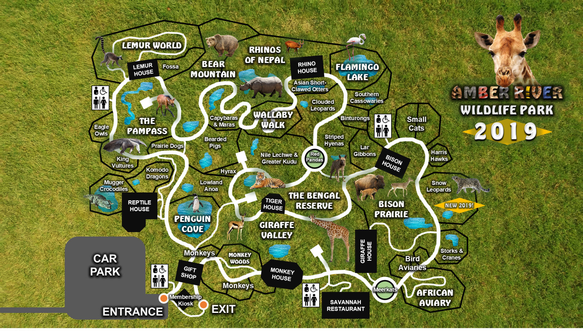 Fictional Zoo: Amber River Wildlife Park