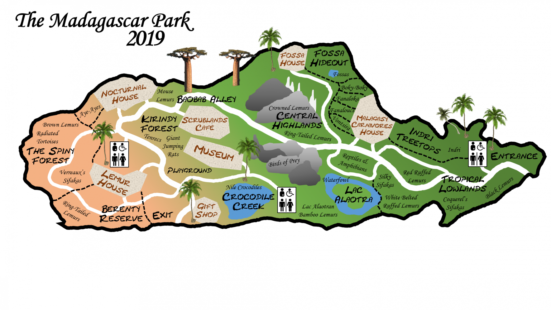 Fictional Zoo: The Madagascar Park