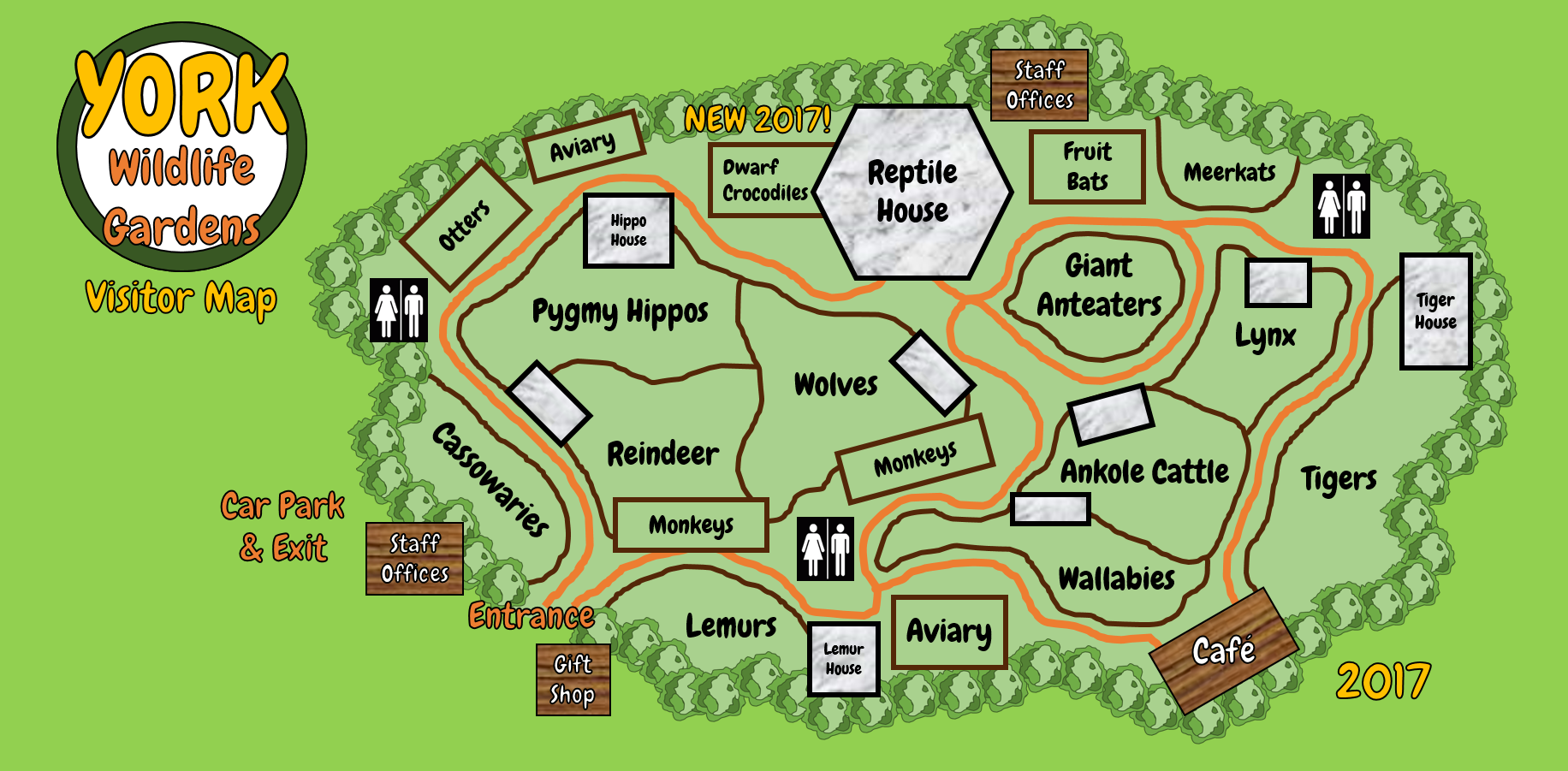 Fictional Zoo: York Wildlife Gardens