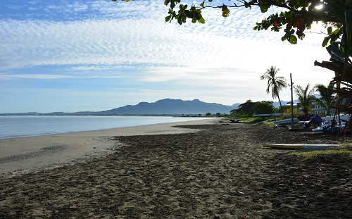 Fijian beach scene