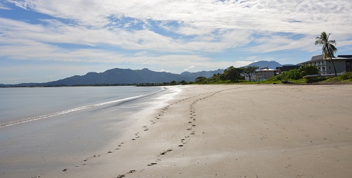 Fijian beach scene
