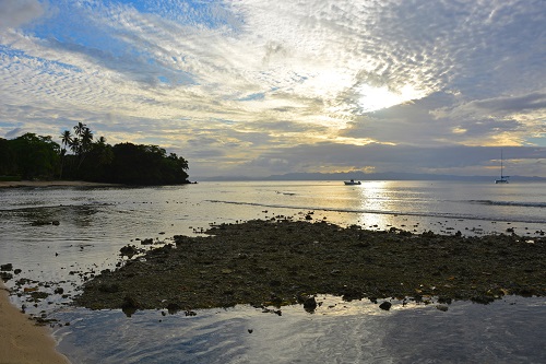 Fijian sunrise.