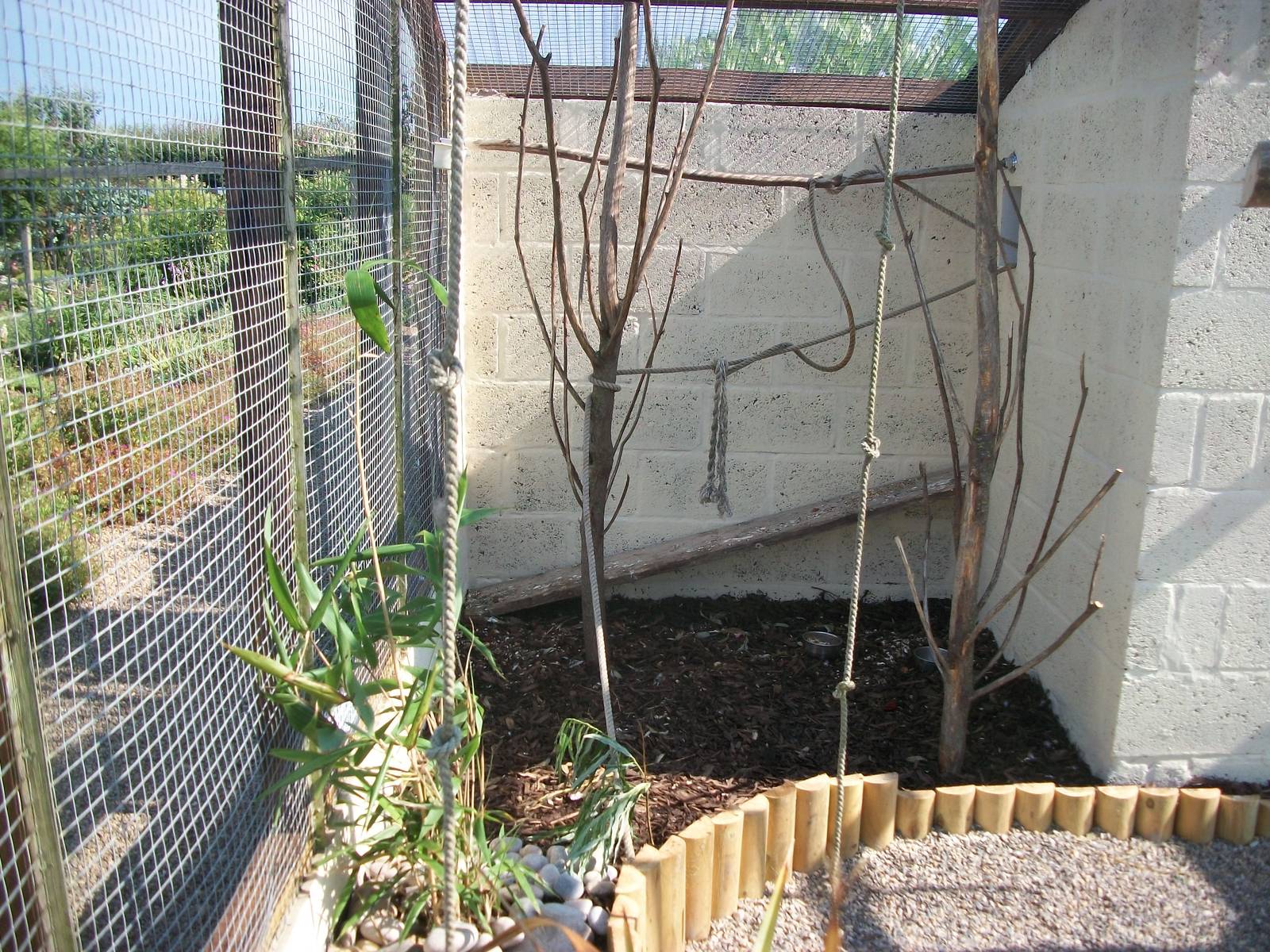 Filey Bird Garden and Animal Park, Parrot Aviary completed and occupied 2nd