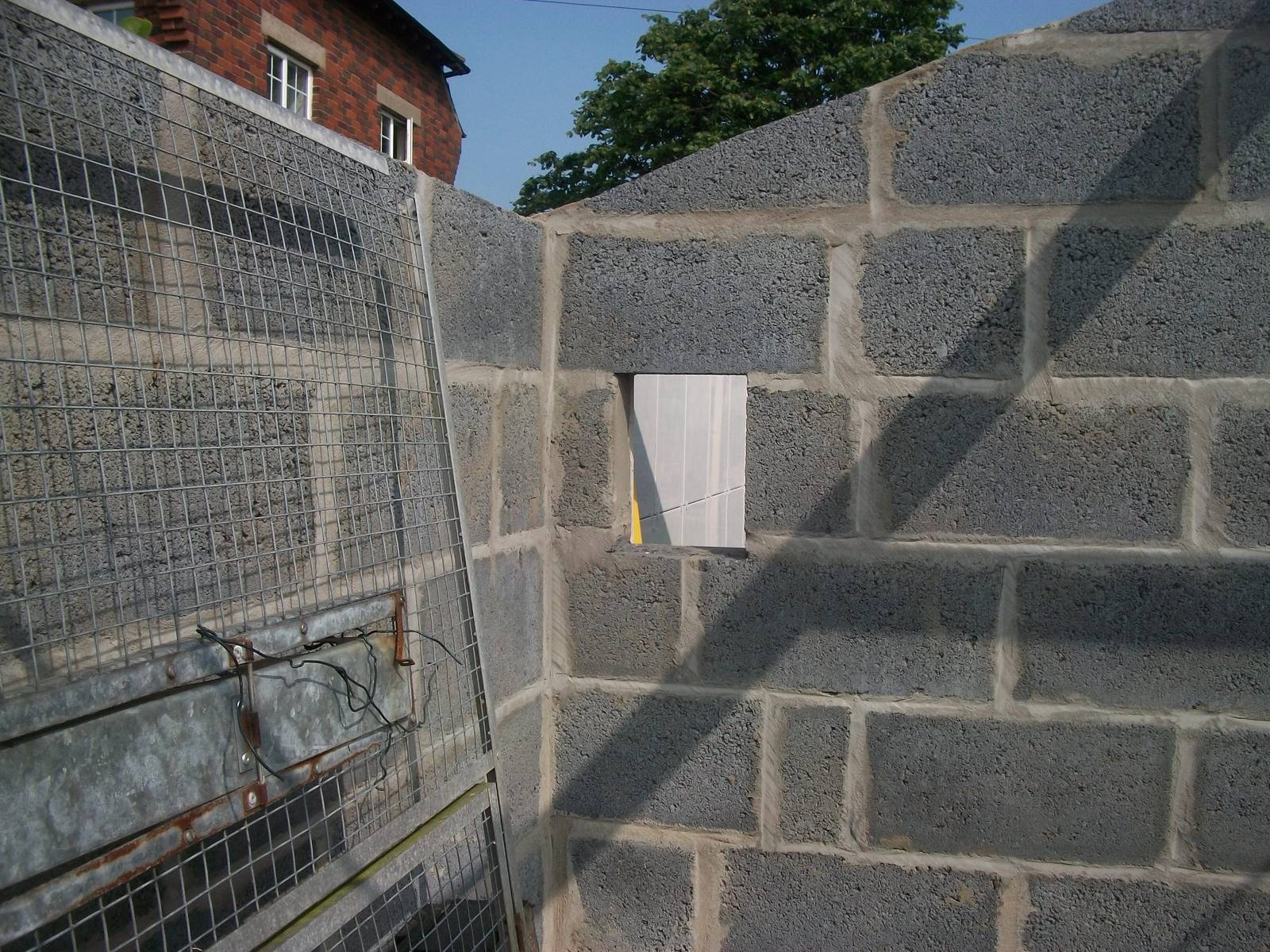 Filey Bird Garden and Animal Park, Parrot Aviary under construction 12th Ju