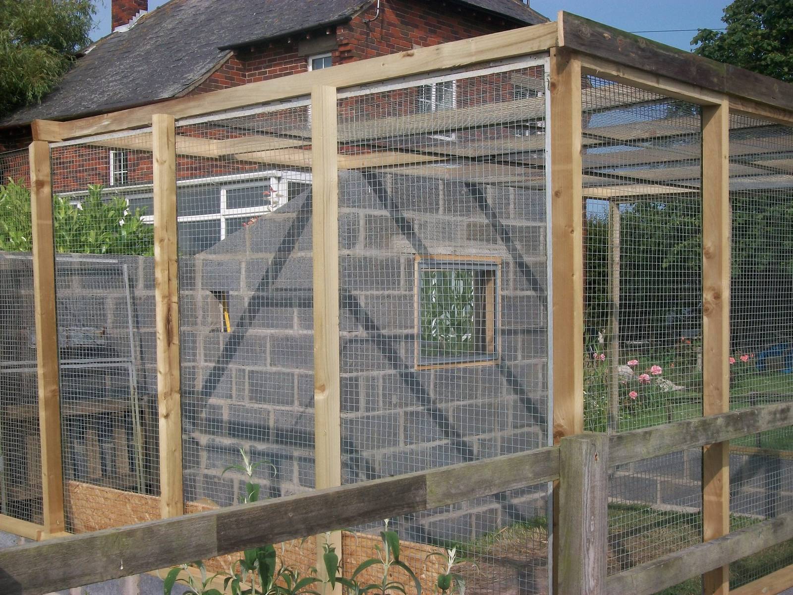 Filey Bird Garden and Animal Park, Parrot Aviary under construction 12th Ju