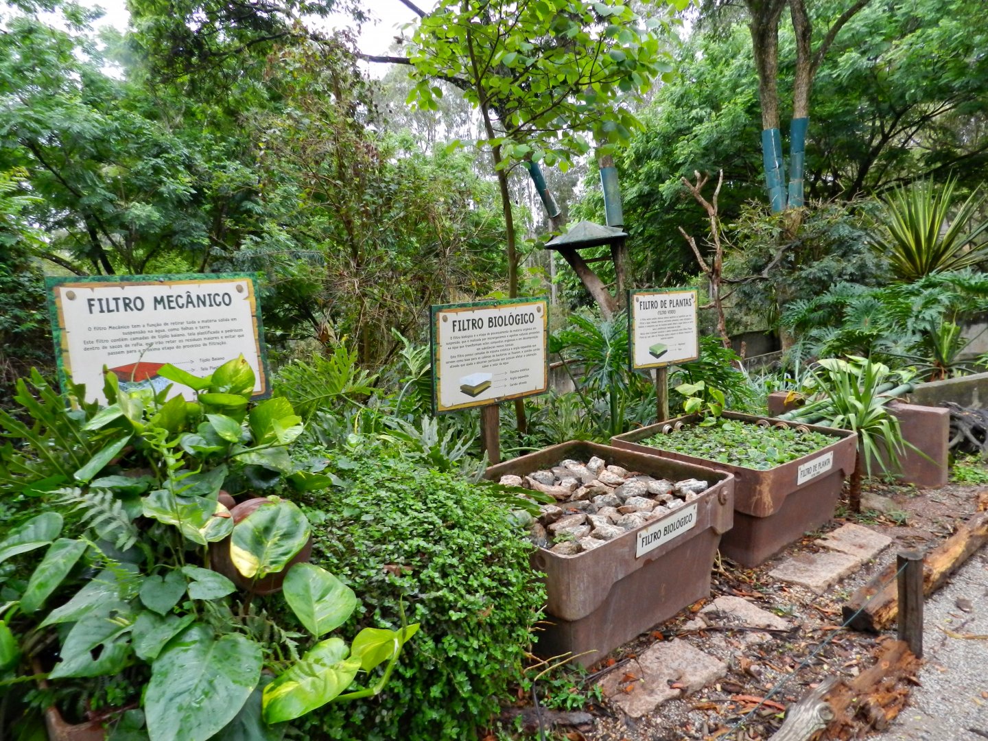 Filtering system - Zooparque Itatiba