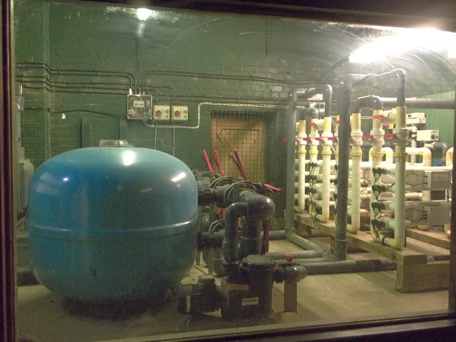 Filtration room in Aquarium, 27th October 2014