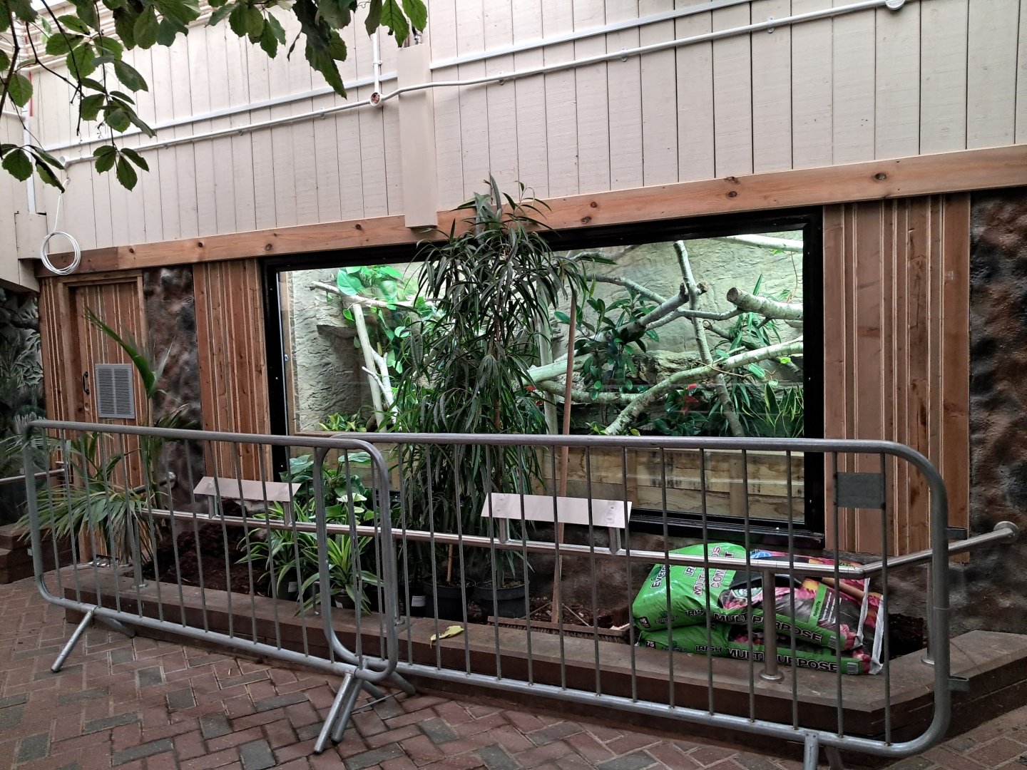 Finished indoor enclosure in Worlds Apart- 14/9/2024