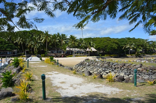 First landing site - Fiji