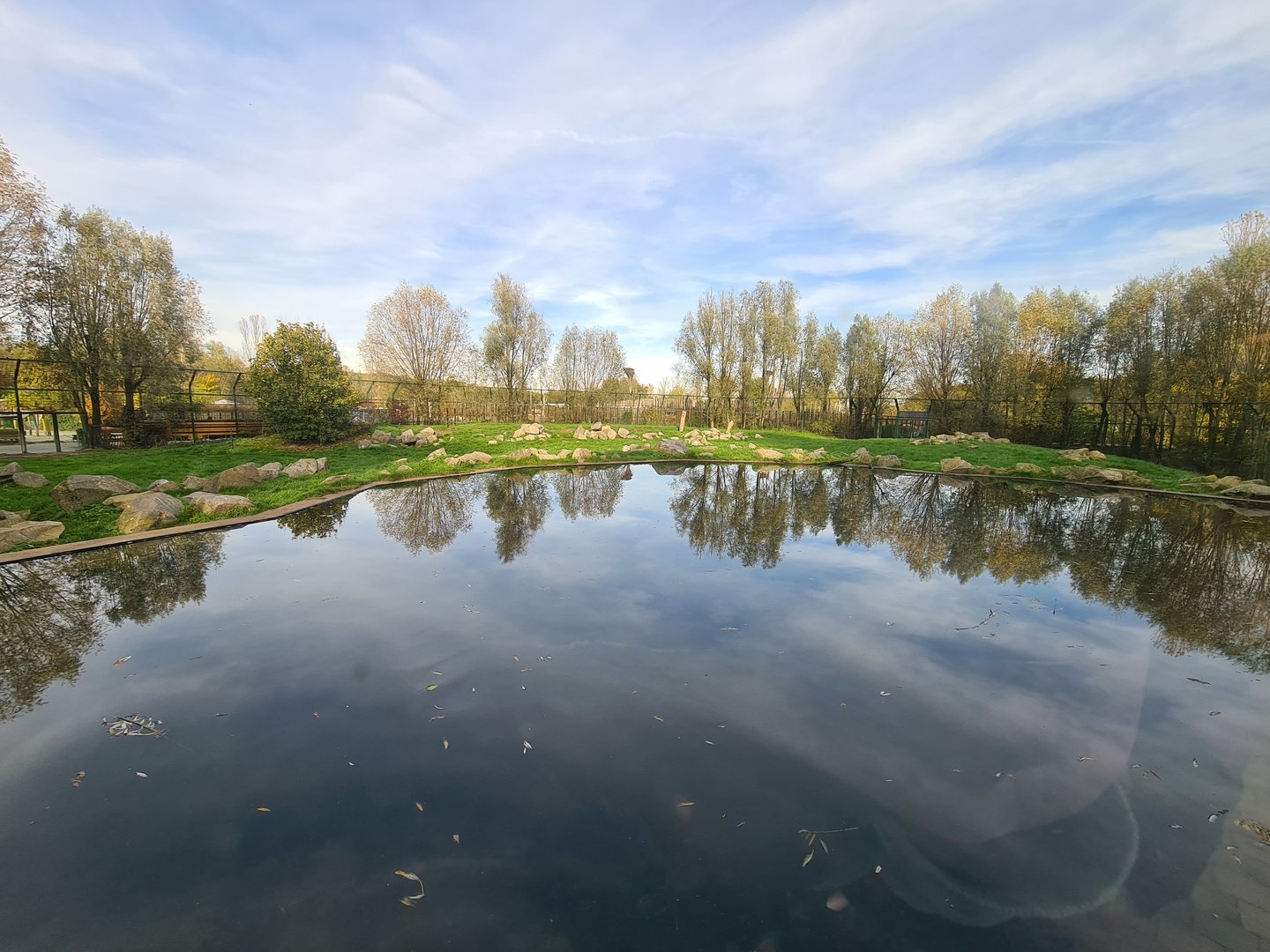 First polar bear enclosure