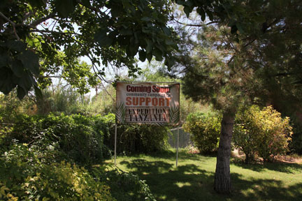 first signs of construction