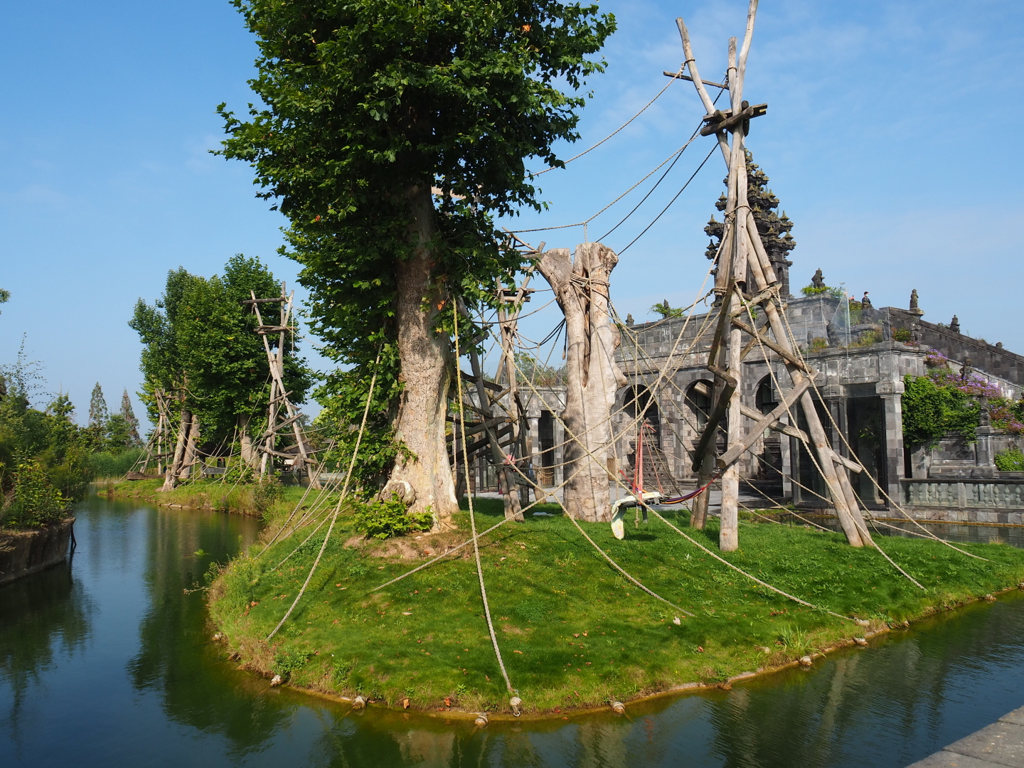 First Sumatran orangutan island, 2021-09-02