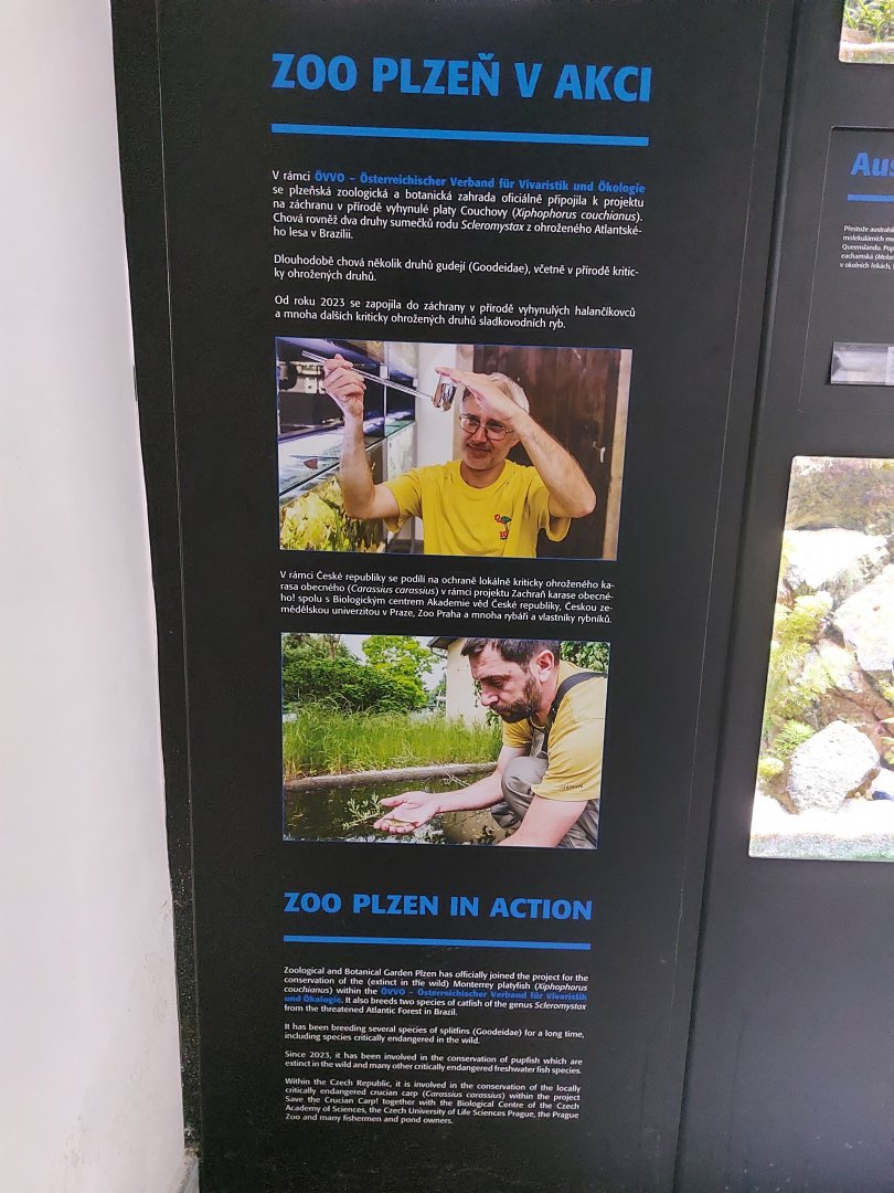 Fish Ark - Educational sign #1