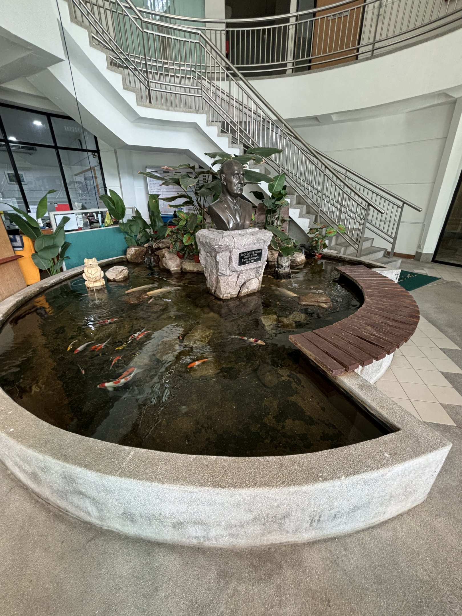 Fish Pond - Admin Office