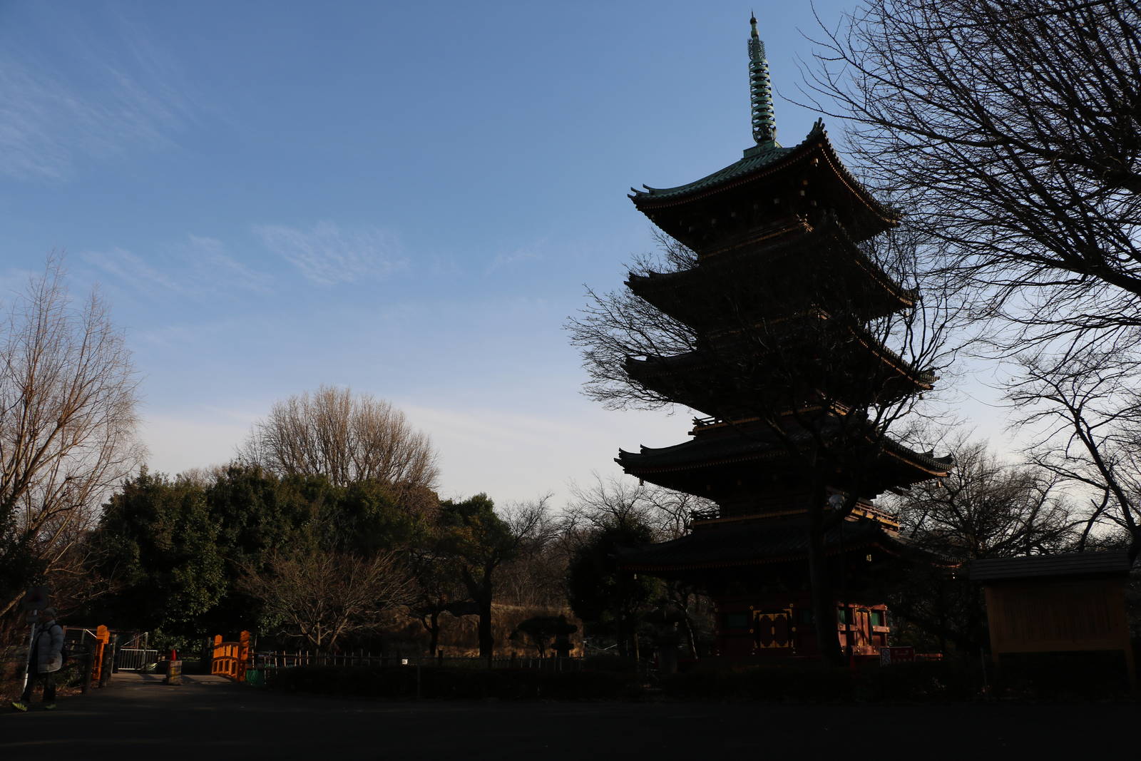 Five-storied pagoda, February 2016