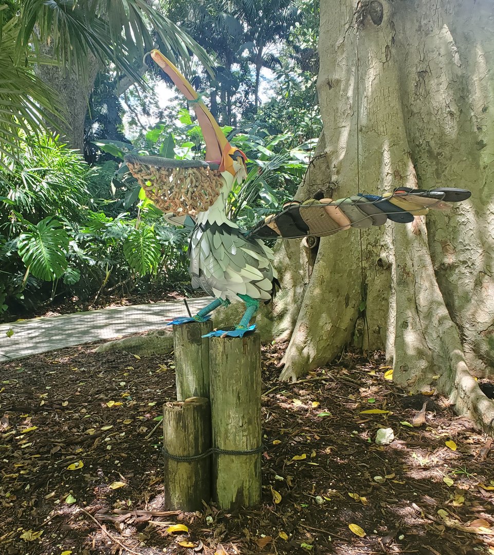 Flamingo Gardens (2022) - Pelican art