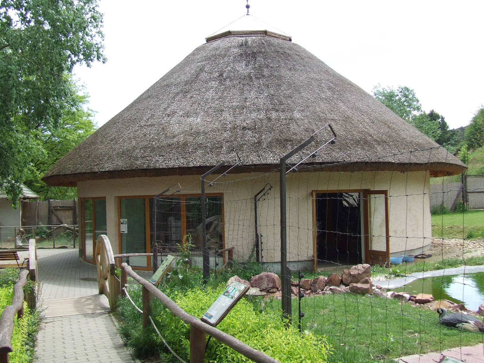 Flamingo House @ Veszprem Zoo, Hungary