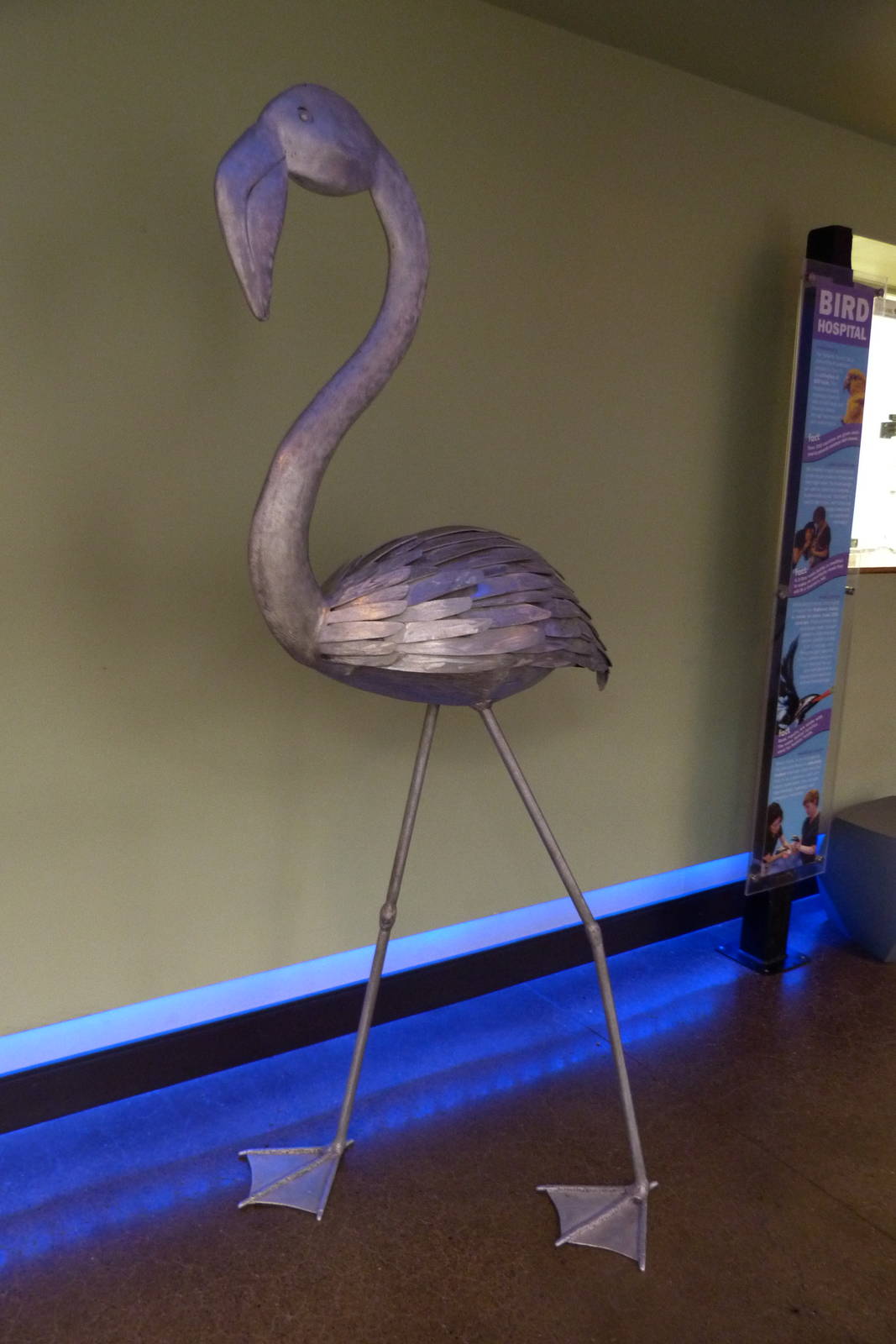 Flamingo Statue