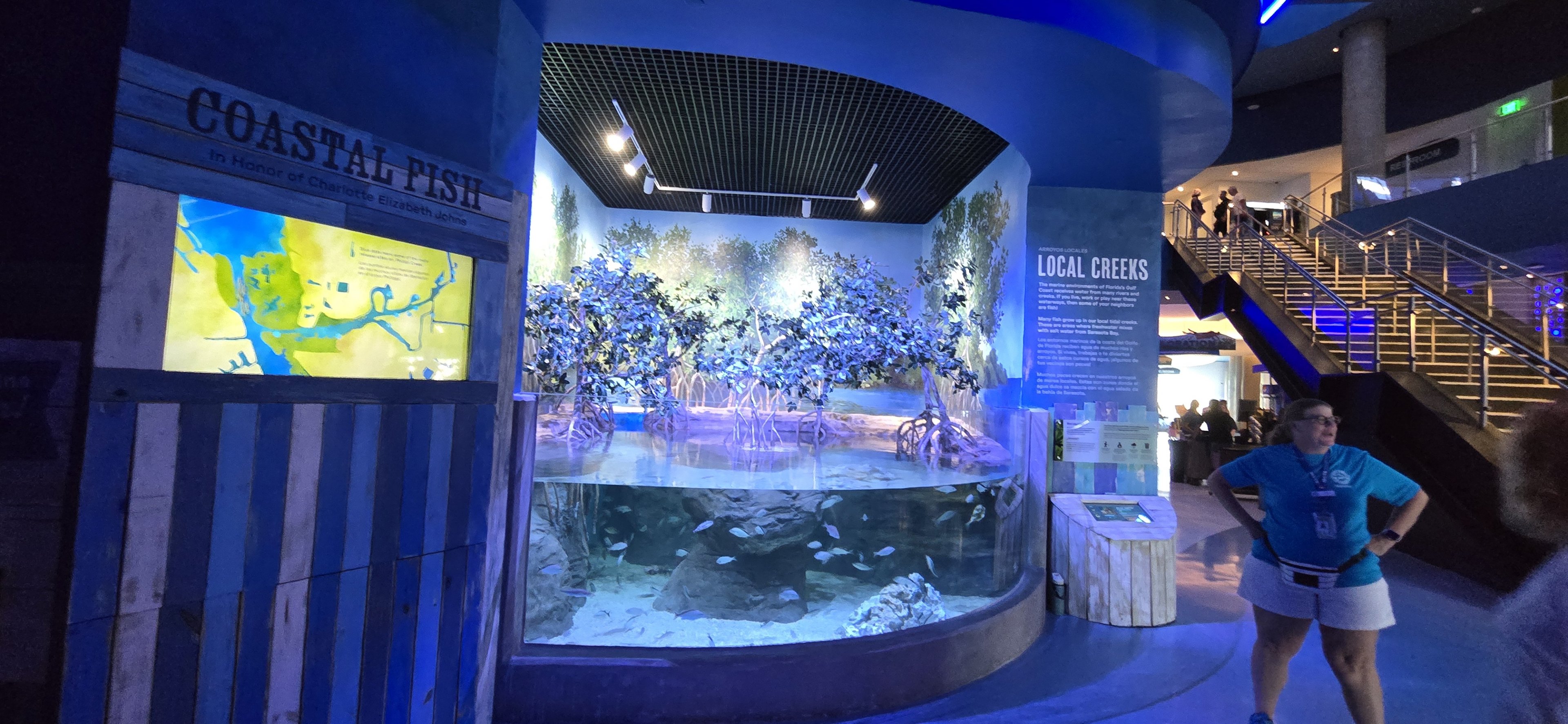 Florida's Gulf Coast - entrance tank