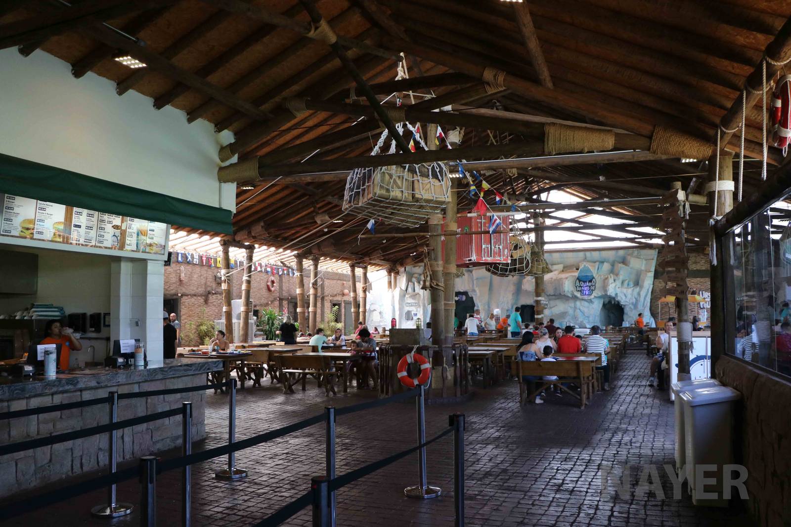 Food court, April 2016