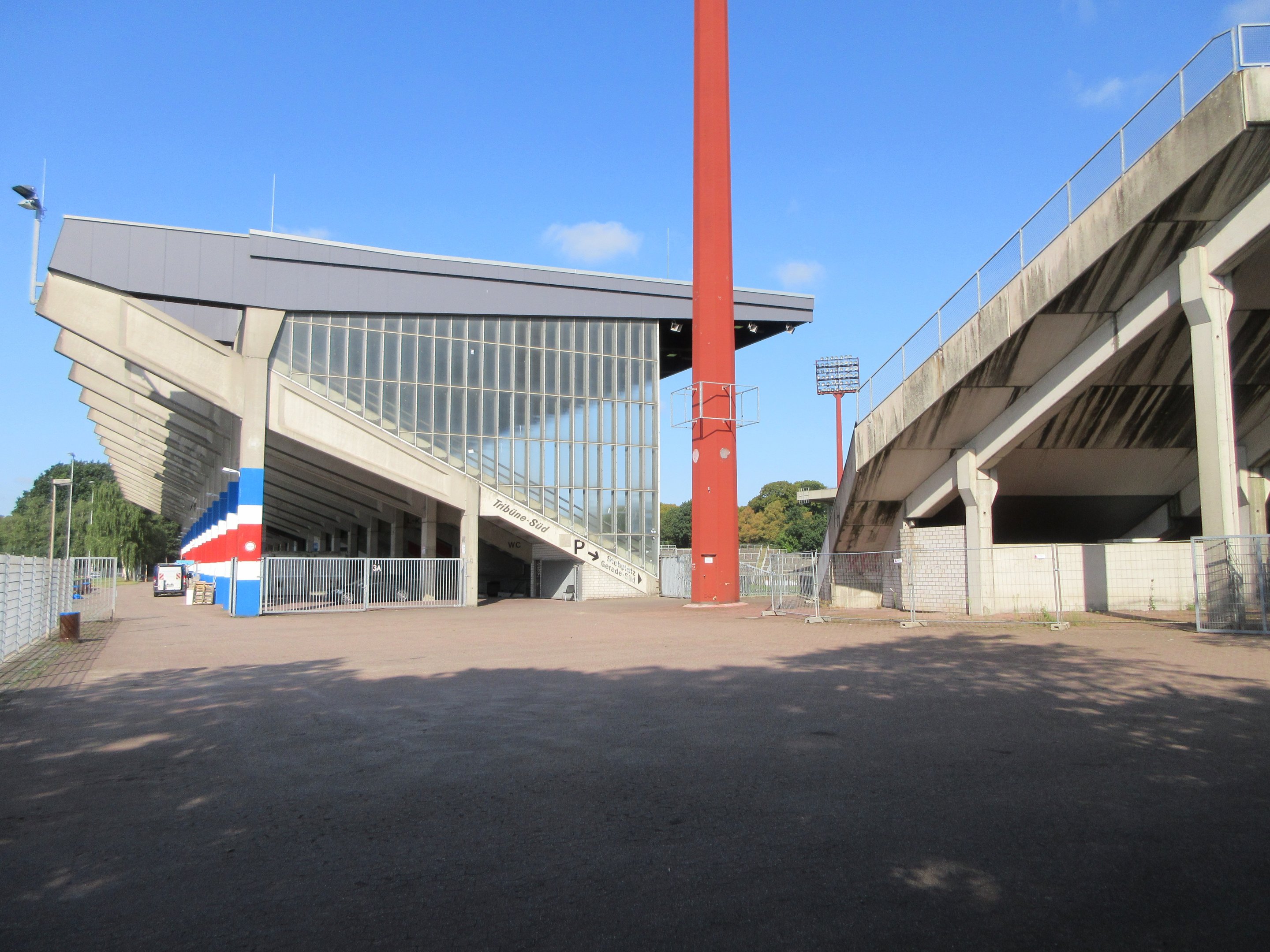 Football Stadium (right next door!)