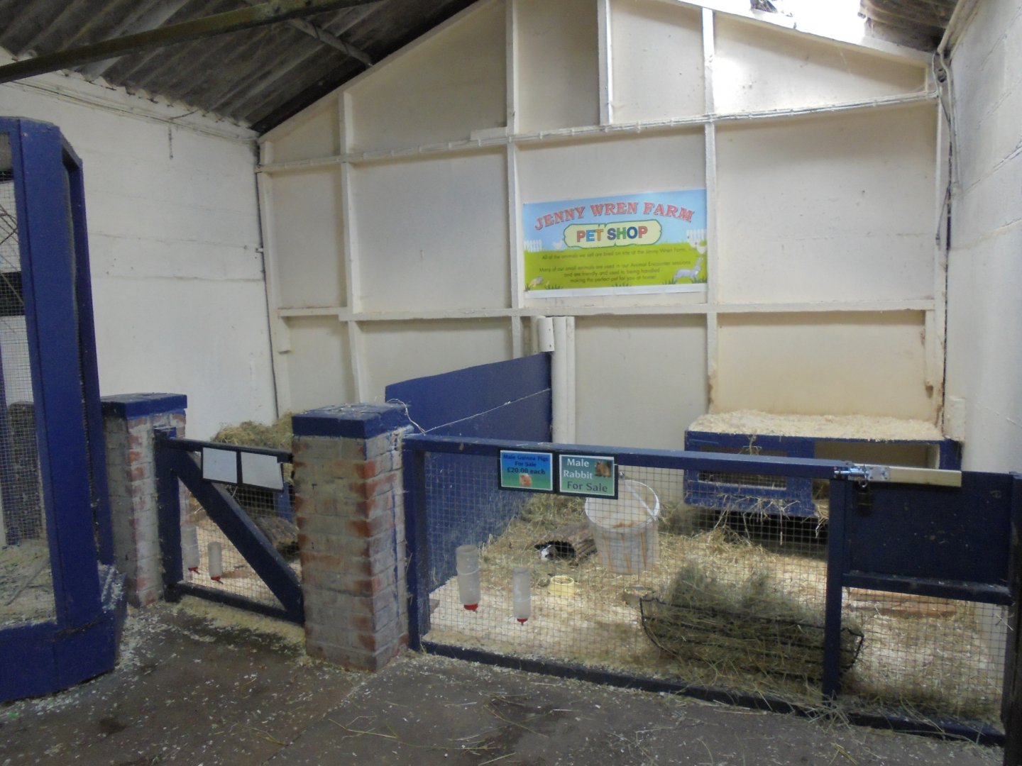 For sale area in Jenny Wren farm 2017.