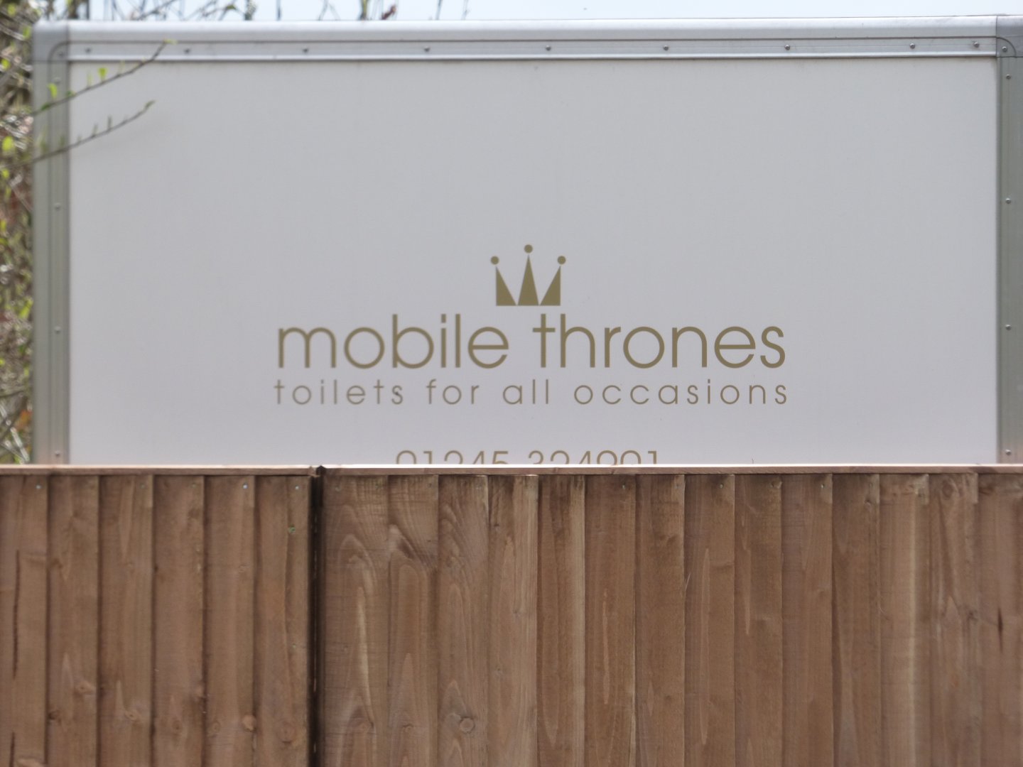 for the royal visitor?