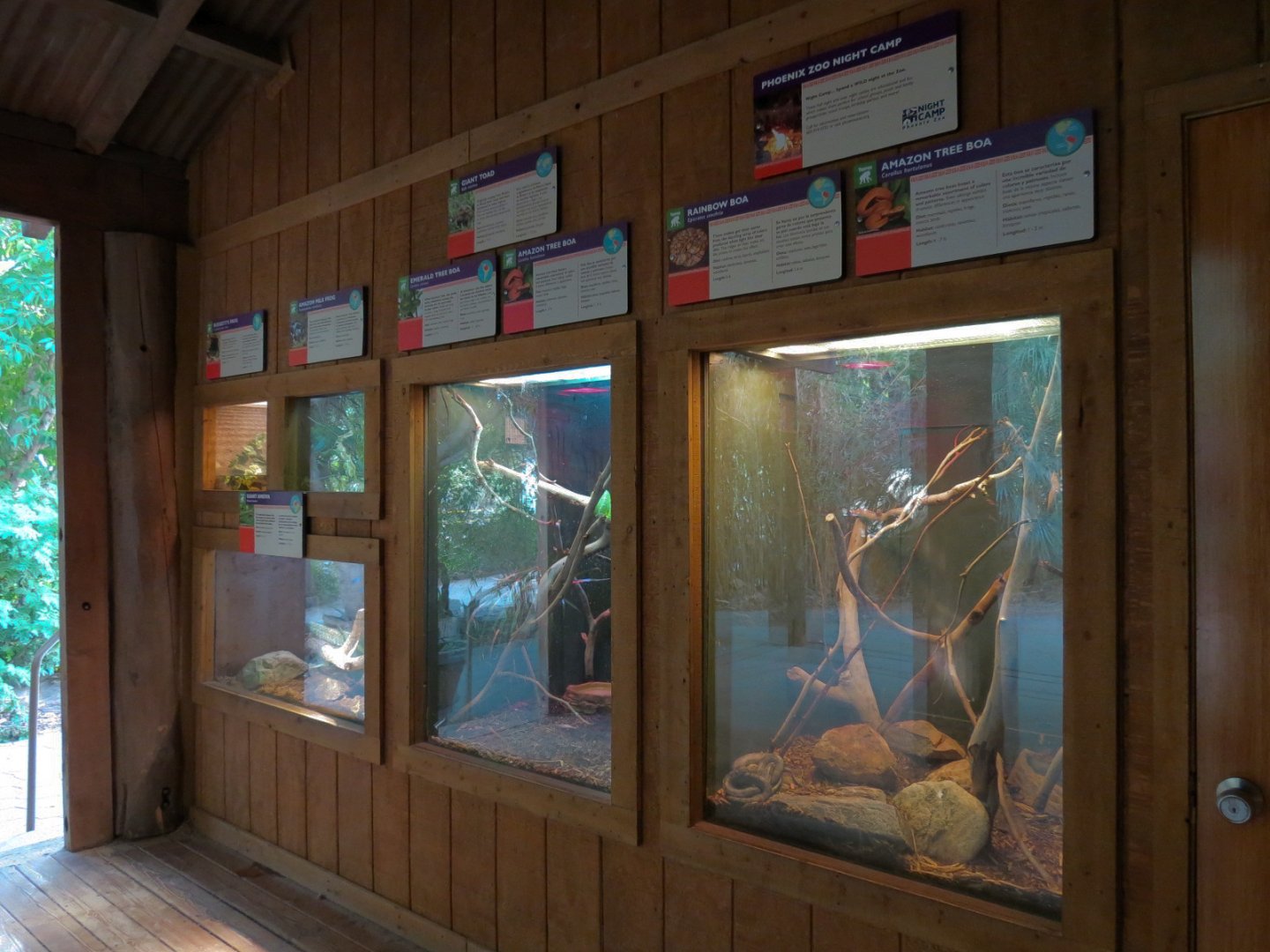 Forest of Uco - Reptile and Amphibian Exhibits