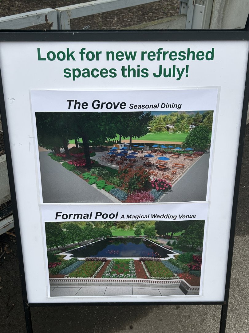 Formal Pool and The Grove renderings.