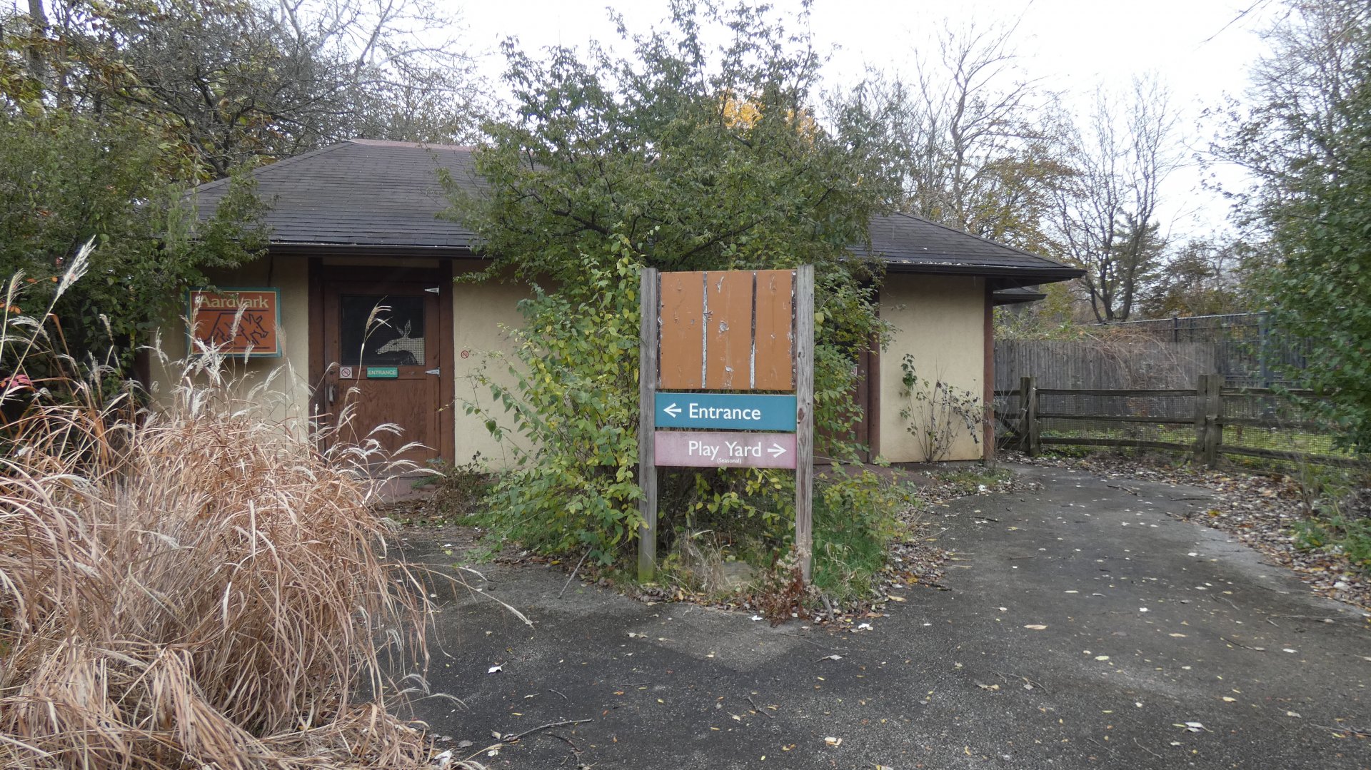 Former Aardvark Building, Habitat Africa!  - Nov. 2021