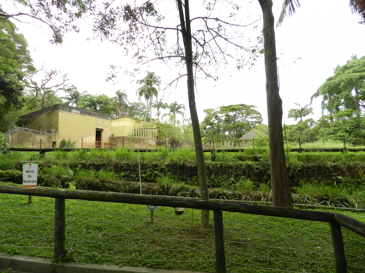 Former african elephant exhibit - Zoo São Paulo