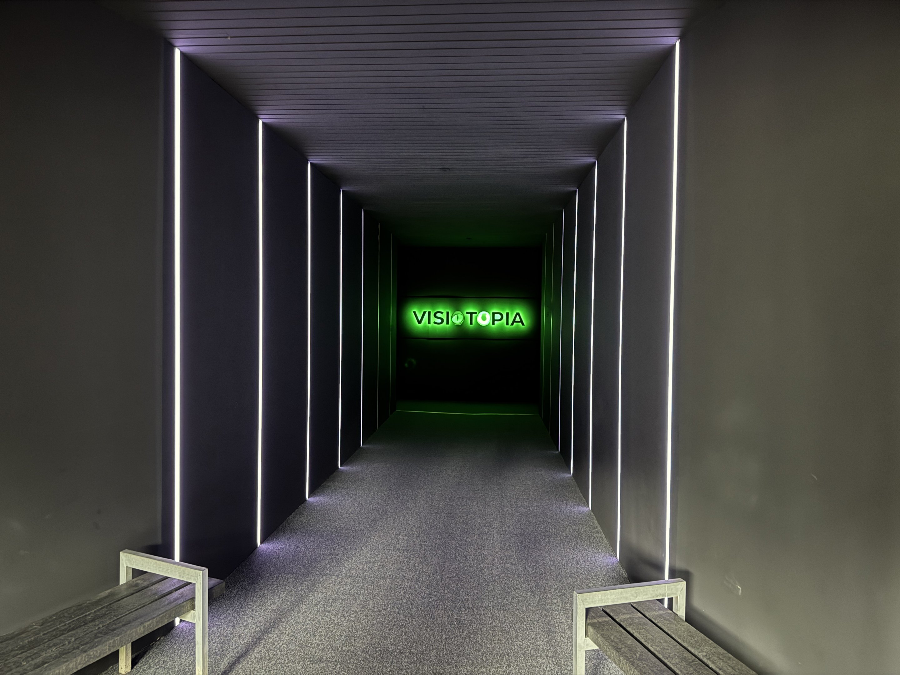 Former bird house - Now Visiotopia ”The 360-degree experience”