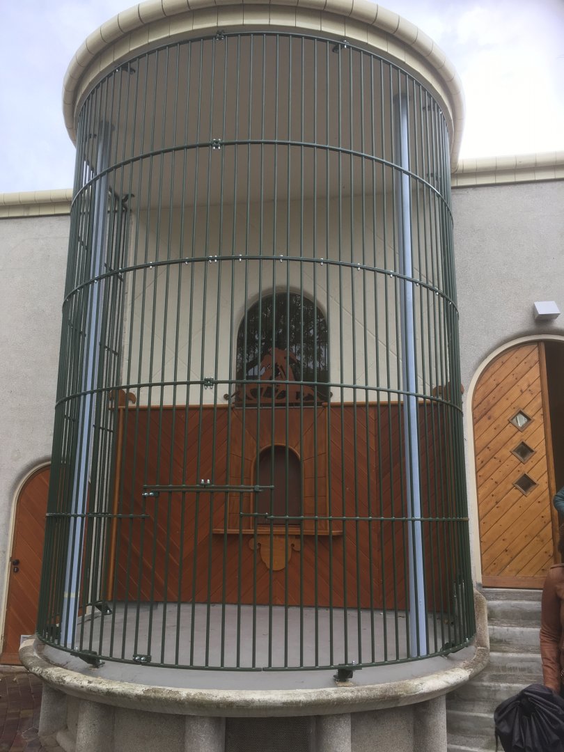 Former cage