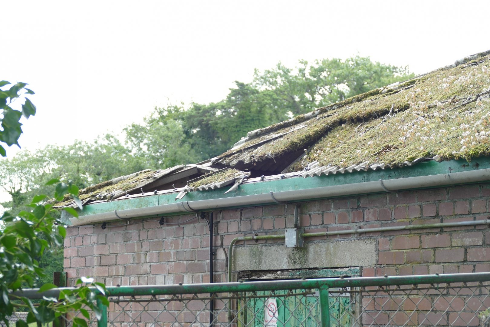 Former camel house, July 2020