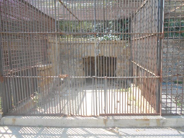 Former cat cage